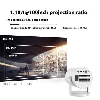 Automatic Focus Home Video Projector